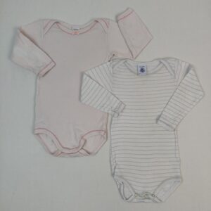 2 bodies - Petit Bateau - 12M