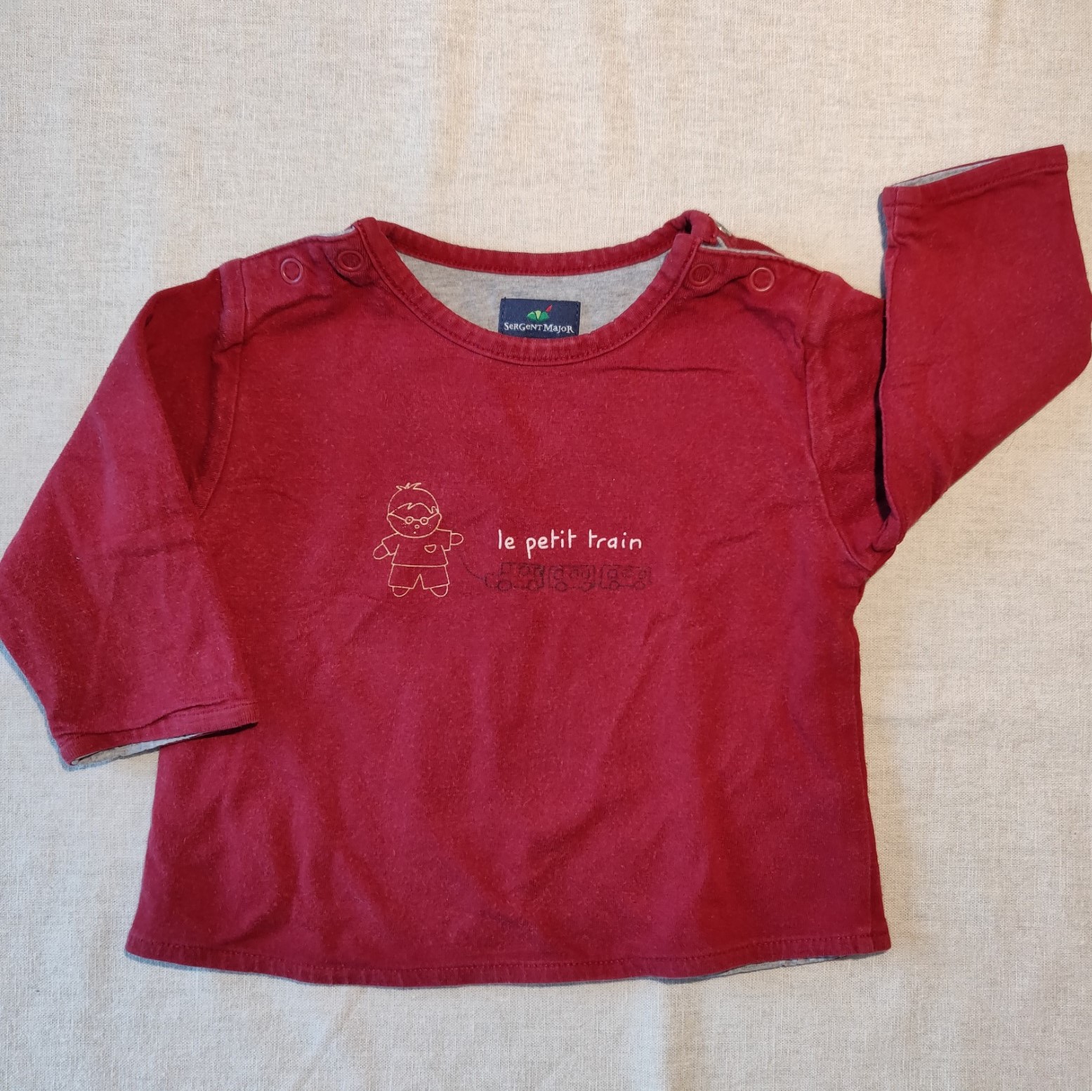 T-shirt manches longues - Sergent Major - 6M