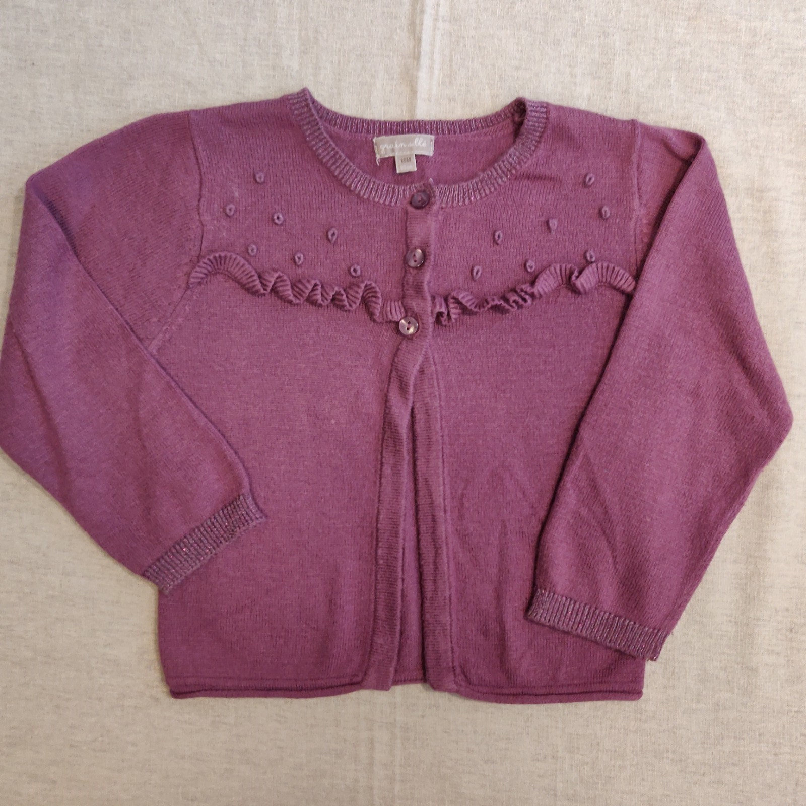 Gilet - Grain de Blé - 18M