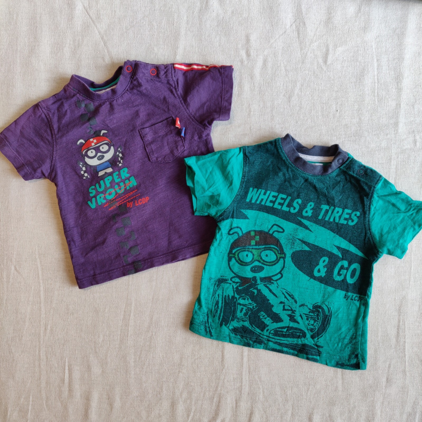 T-shirt manches courtes - La Compagnie des Petits - 6M