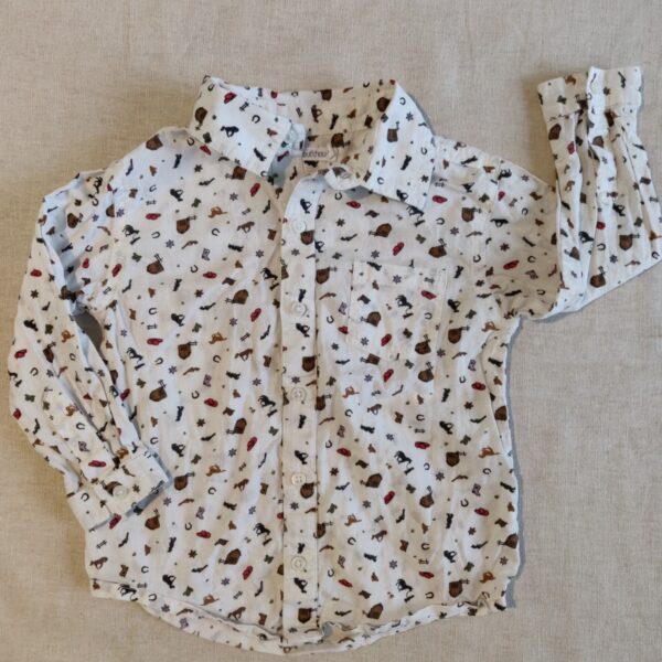 Chemise manches longues - Bout'chou - 18M