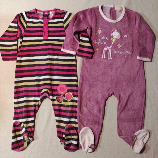 2 pyjamas 1 pièce - Multimarques - 2A