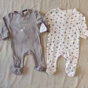 2 pyjamas 1 pièce - KIABI - 3M