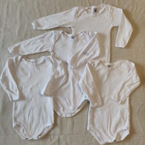 4 bodies - Petit Bateau - 12M