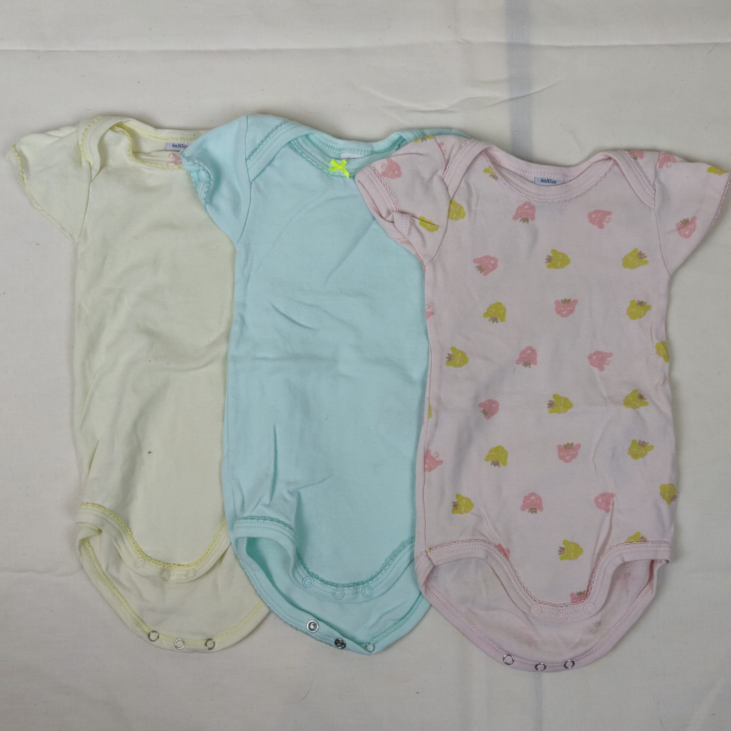 3 bodies - Petit Bateau - 6M