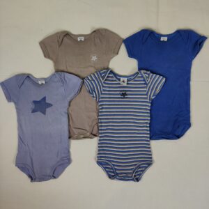 4 bodies - Petit Bateau - 12M