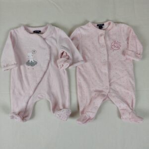2 pyjamas 1 pièce - KIABI - 1M