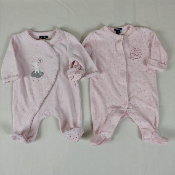 2 pyjamas 1 pièce - KIABI - 1M