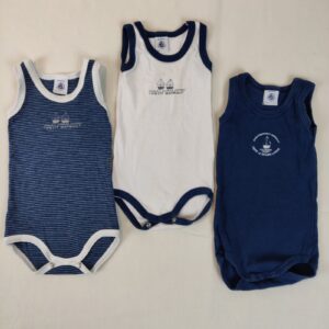 3 bodies - Petit Bateau - 6M