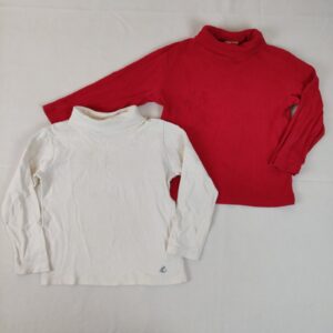 T-shirt col roulé - Multimarques - 5A