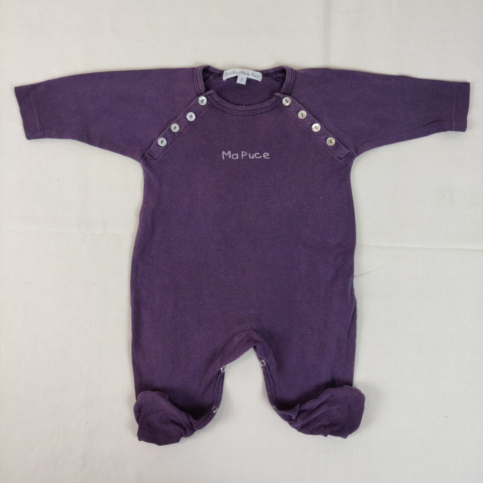 Pyjama 1 pièce - Marie Puce - 3M