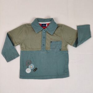 Polo manches longues - Sergent Major - 18M