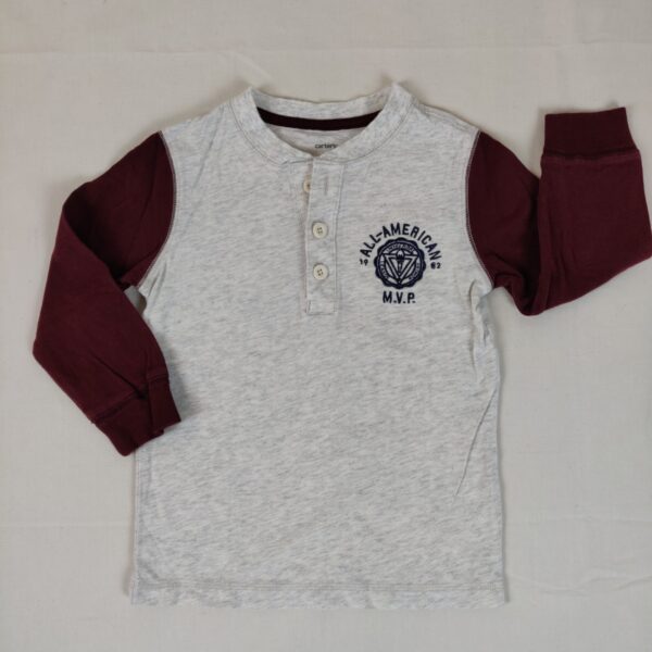 T-shirt manches longues - Carter's - 3A