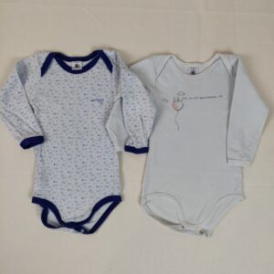 2 bodies - Petit Bateau - 18M