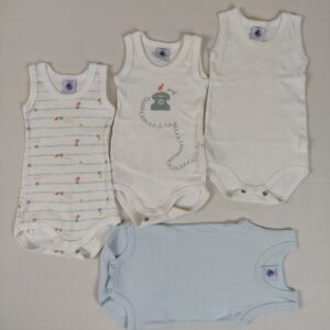 4 bodies - Petit Bateau - 3M