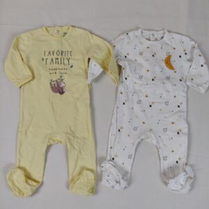 2 pyjamas 1 pièce - KIABI - 9M
