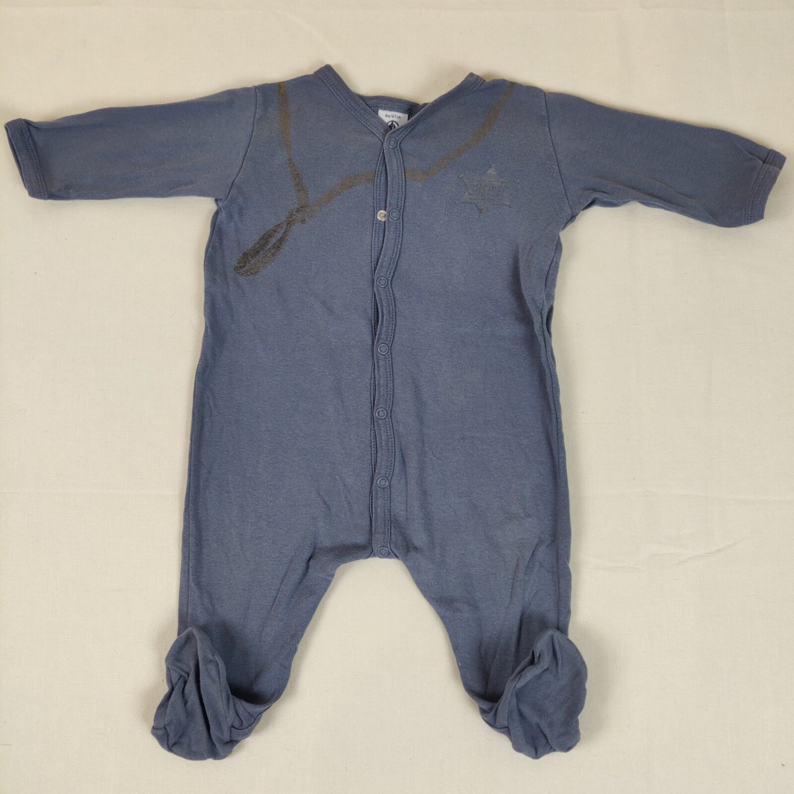 Pyjama 1 pièce - Petit Bateau - 6M