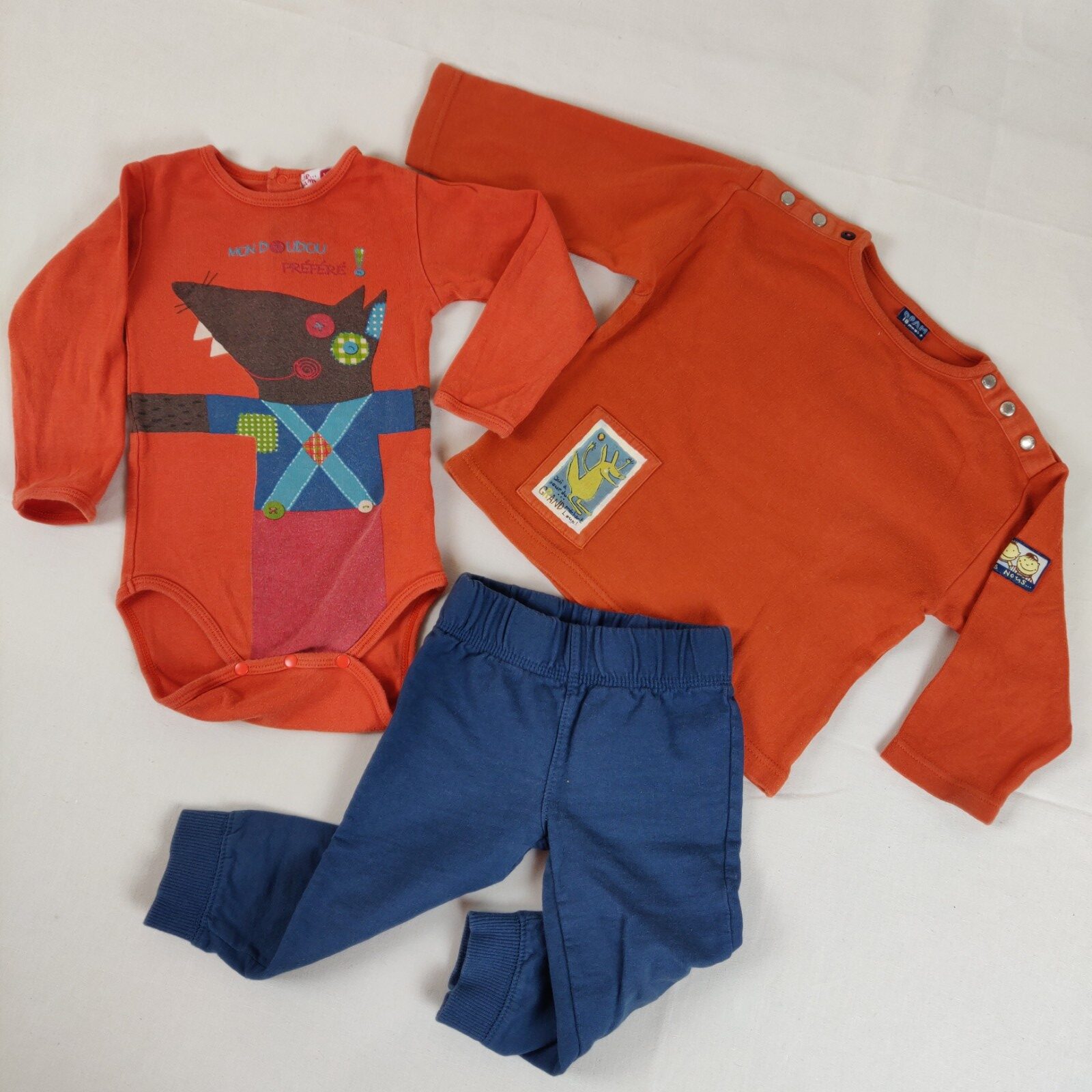 Ensemble 3 pièces - Multimarques - 18M