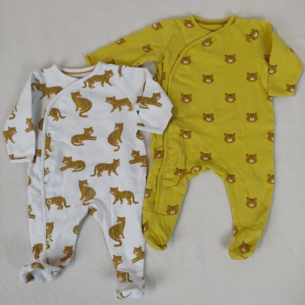 2 pyjamas 1 pièce - C&A - 3M