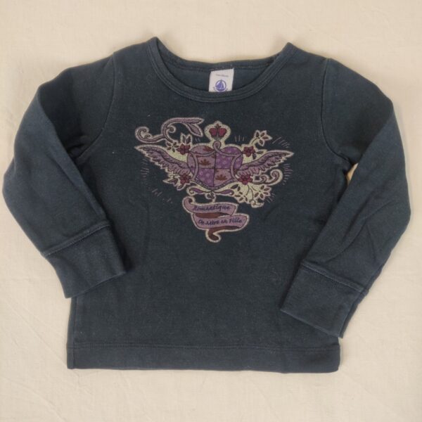 T-shirt manches longues - Petit Bateau - 2A