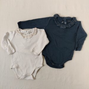 2 bodies - Vertbaudet - 6M