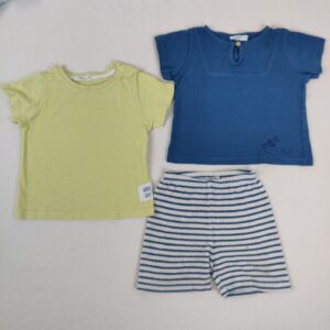 T-shirt manches courtes - Eden et Victor - 12M