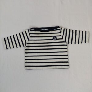 T-shirt manches longues - Petit Bateau - 6M