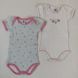2 bodies - Petit Bateau - 9M
