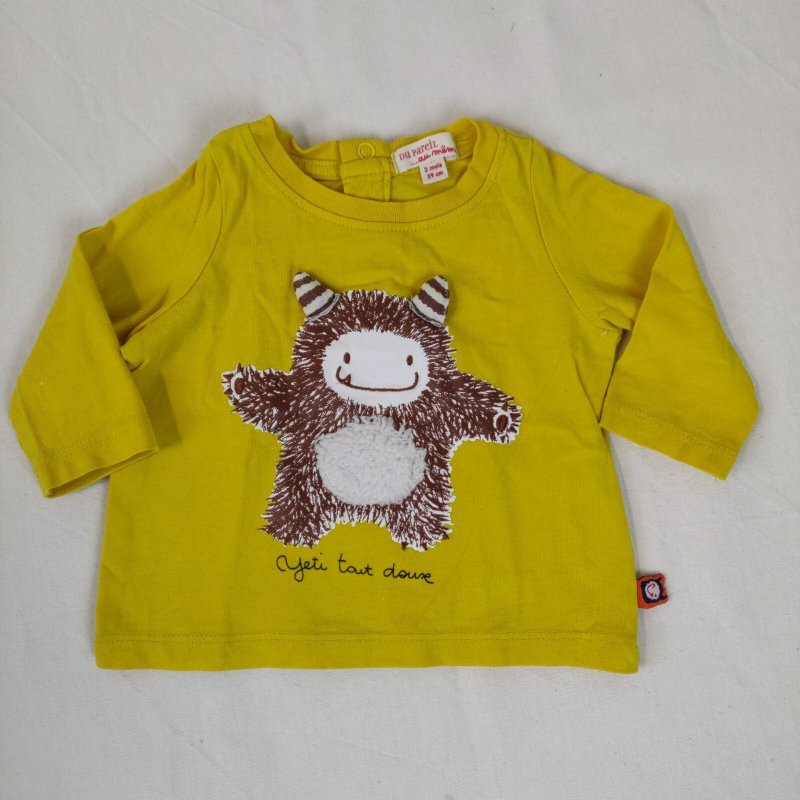 T-shirt manches longues - Du Pareil au Même - 3M