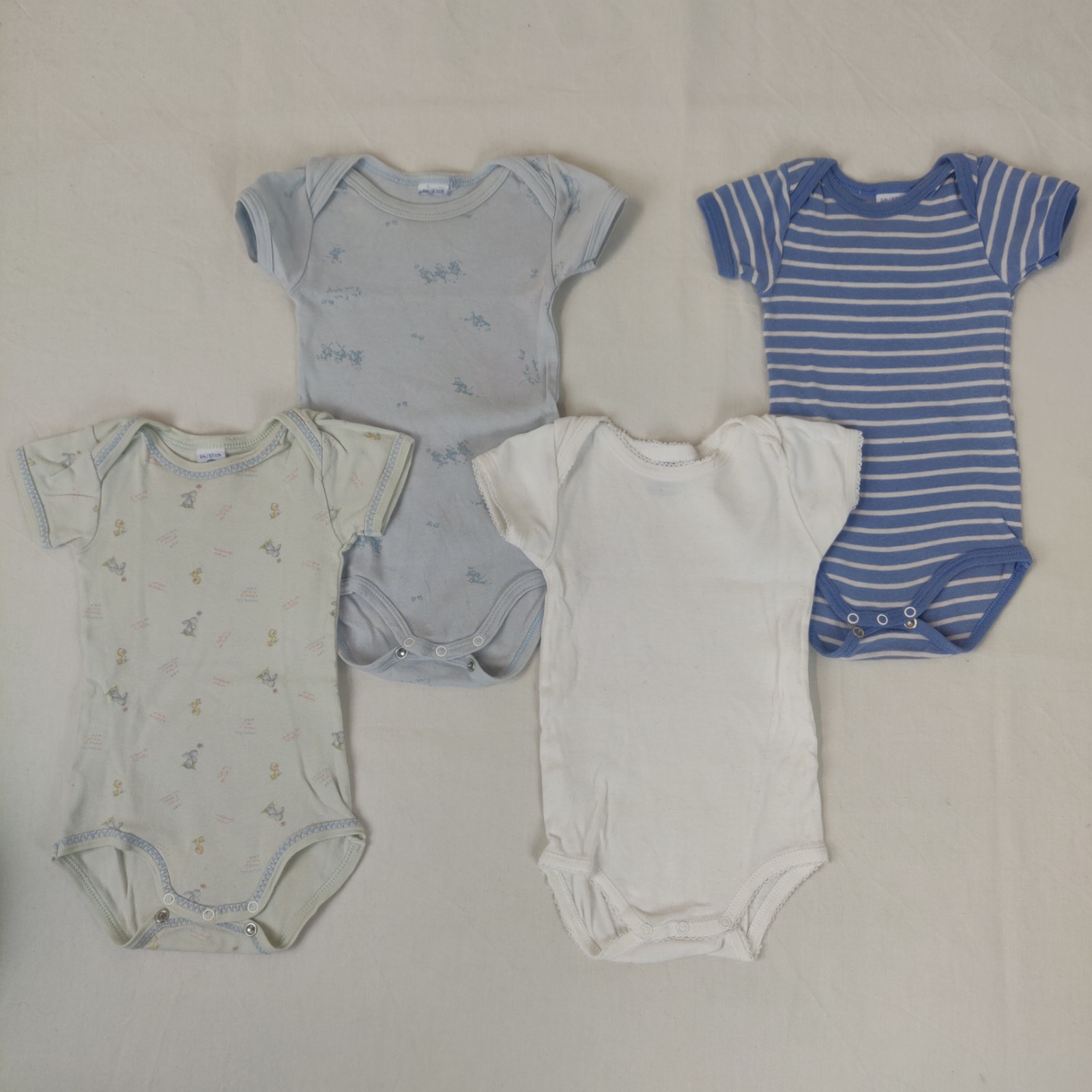4 bodies - Petit Bateau - 6M
