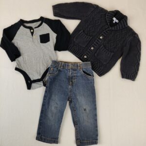 Ensemble 3 pièces - Multimarques - 12M