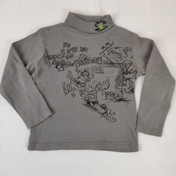 T-shirt col roulé - LongBoard - 8A