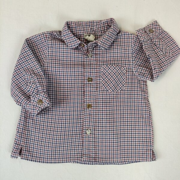 Chemise manches longues - BonTon - 6M