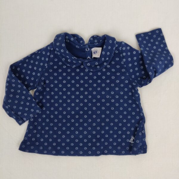 T-shirt manches longues - Petit Bateau - 12M