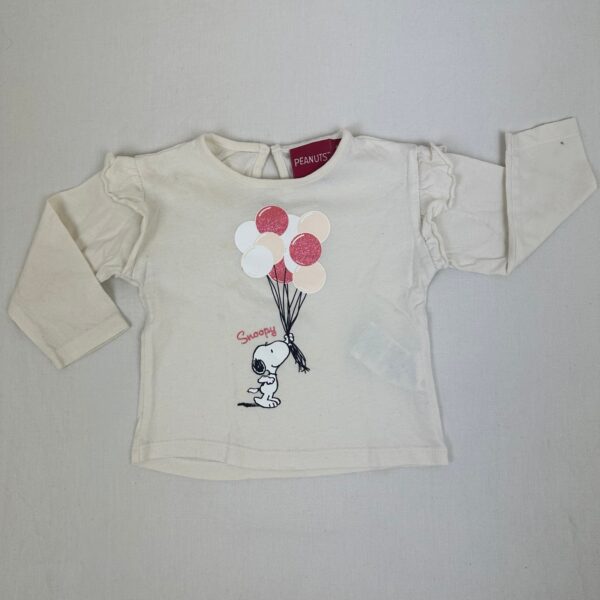 T-shirt manches longues - Peanuts - 6M