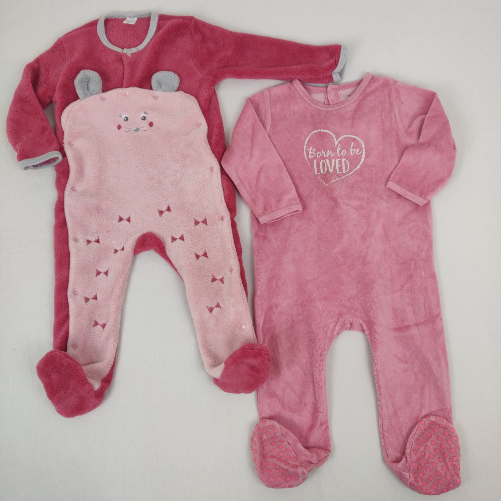 2 pyjamas 1 pièce - Multimarques - 18M