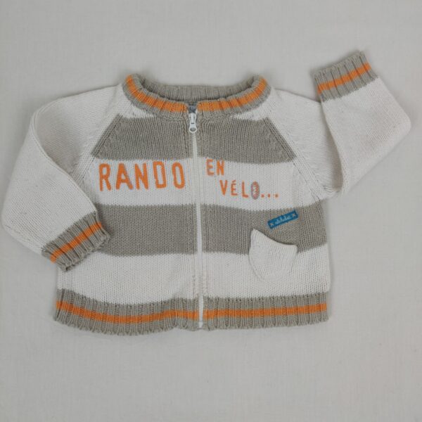 Gilet - Alphabet - 6M