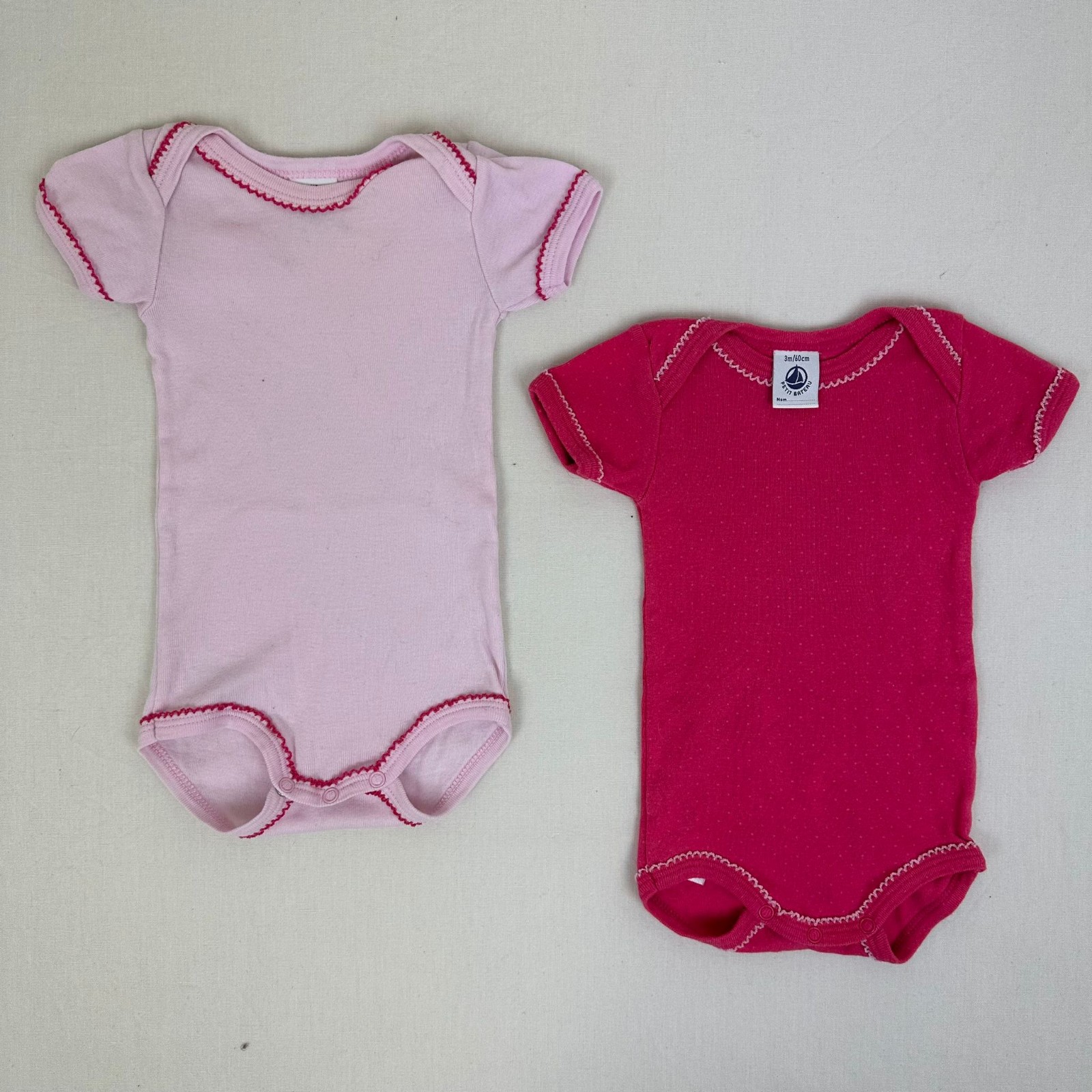 2 bodies - Petit Bateau - 3M