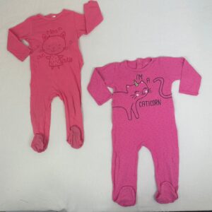 2 pyjamas 1 pièce - Multimarques - 2A