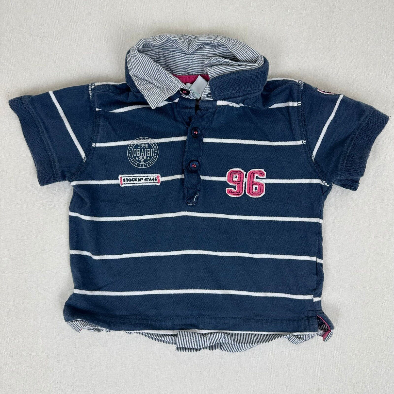 Polo manches courtes - Obaïbi - 12M