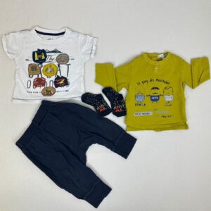 Ensemble 3 pièces - Multimarques - 12M