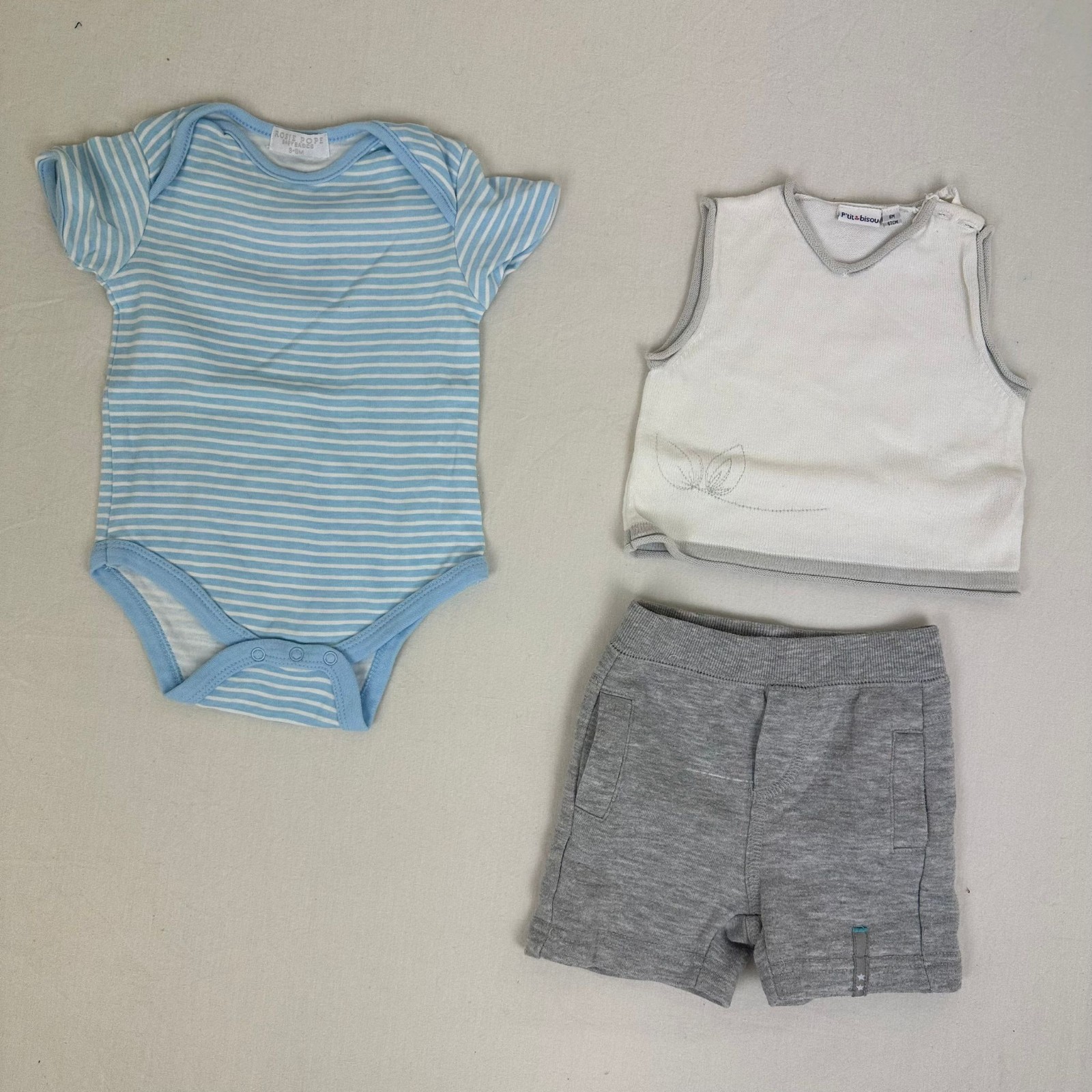 Ensemble 3 pièces - Multimarques - 6M