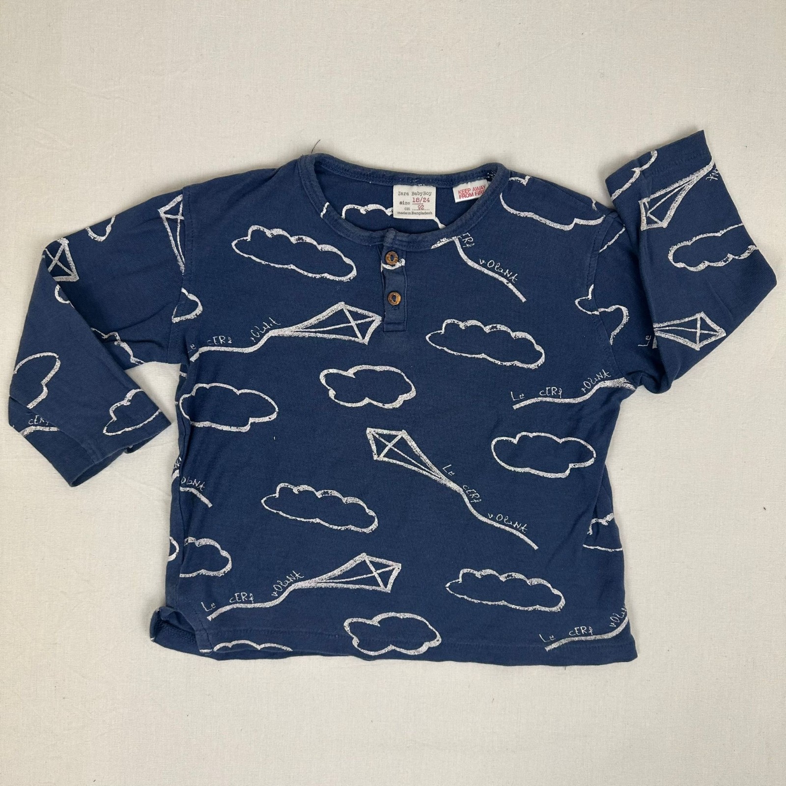 T-shirt manches longues - Zara - 2A