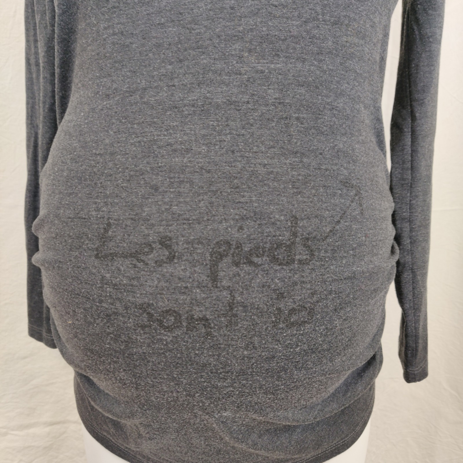 T-shirt manches longues - La Halle Maternité - 38