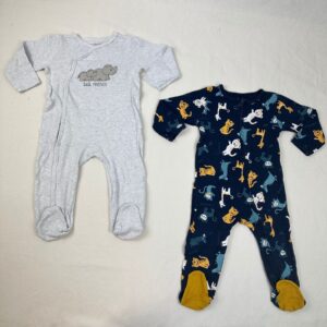 2 pyjamas 1 pièce - In Extenso - 2A