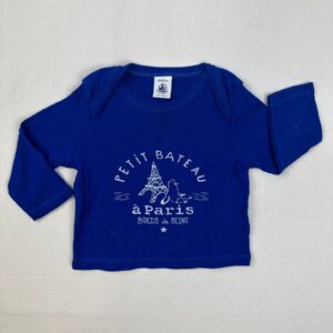 T-shirt manches longues - Petit Bateau - 6M