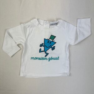 T-shirt manches longues - Monsieur Madame - 6M