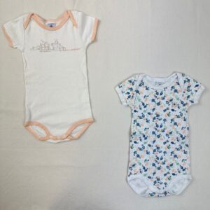2 bodies - Petit Bateau - 6M
