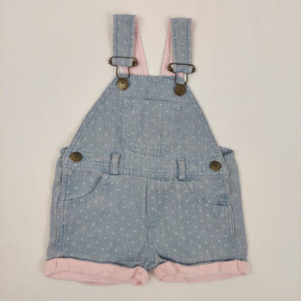Salopette - Dotty Dungarees - 12M