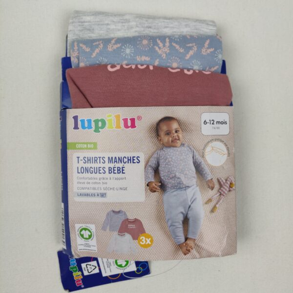 T-shirt manches longues - Lupilu - 12M